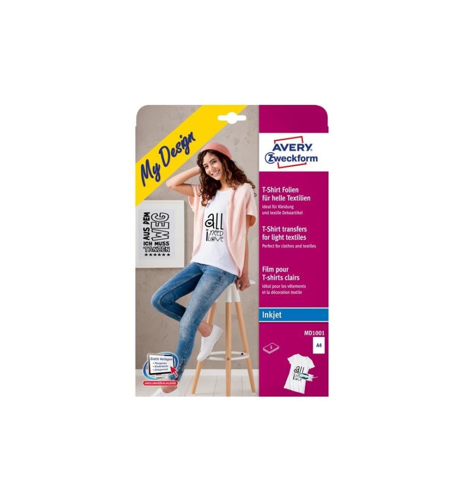 AVERY - Zweckform Film thermocollant AVERY - Jet d'encre