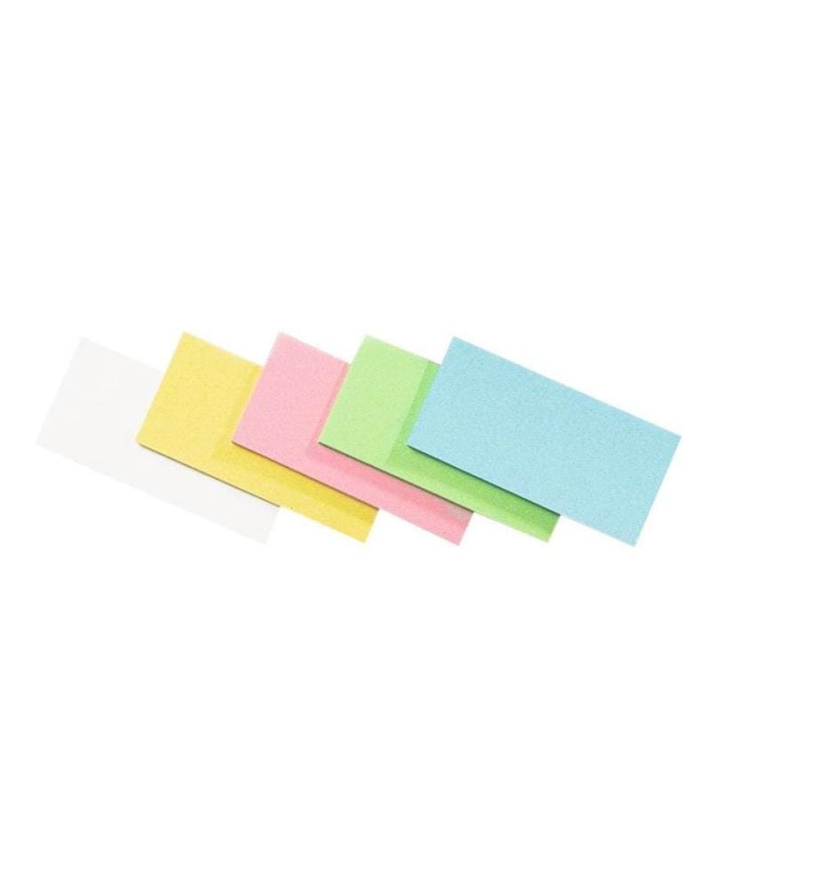 Legamaster - Cartes de présentation 9.5 x 20 cm 500 pièces, couleurs assorties