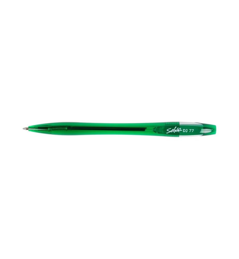 Büromaterial - Stylo bille Office Focus Scriva Vert,12 pièces