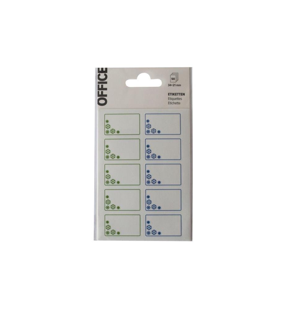 Office - Étiquettes pour réfrigération 34 x 21 mm 50 pcs.