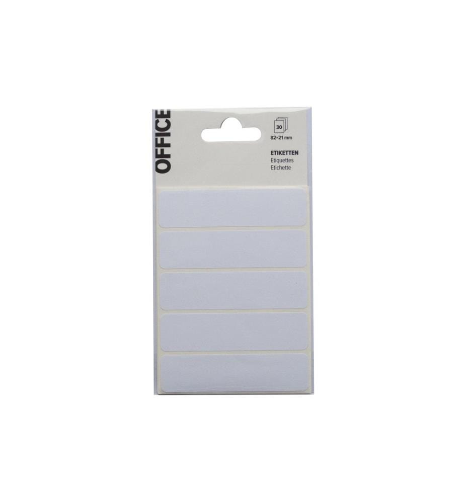 Office - Étiquettes universelles 82 x 21 mm 30 pcs.