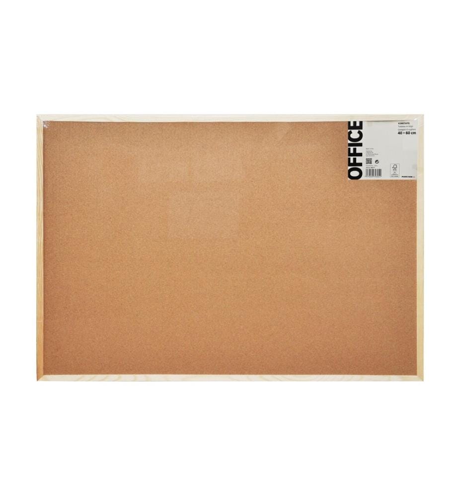Office - Tableau daffichage 60 cm x 40 cm, Brun