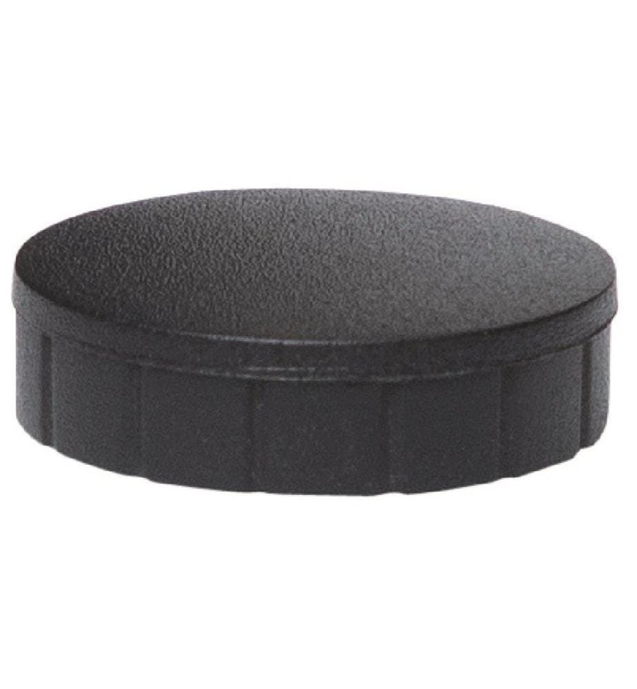MAUL - Aimant Solid Ø 24 mm, 600 g, noir, 10 pièces
