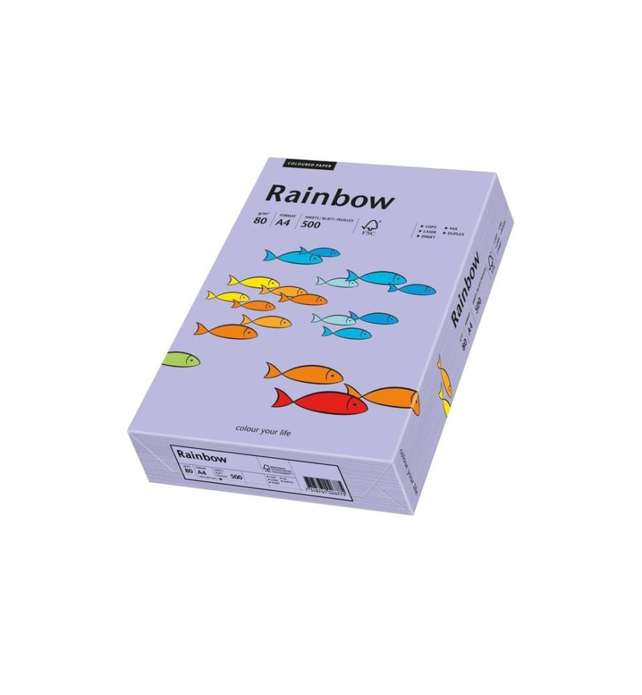 Rainbow - Papier pour photocopie Rainbow - 80 g/m² A4, violet