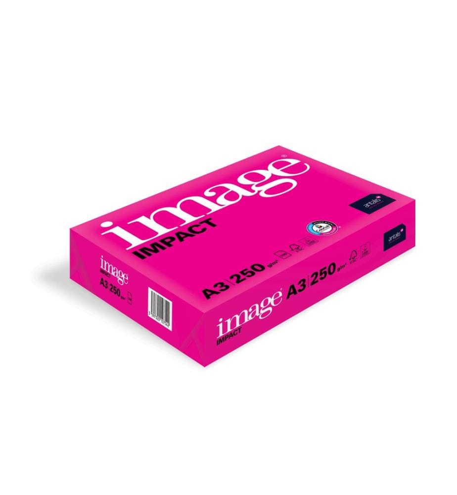 Image - Papier pour photocopie Image - Impact A3, Extra-blanc, 250 g/m², 125 feuilles