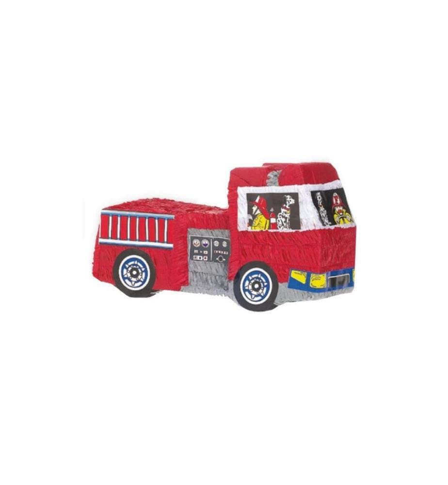 AMSCAN - Piñata Pompiers, Rouge