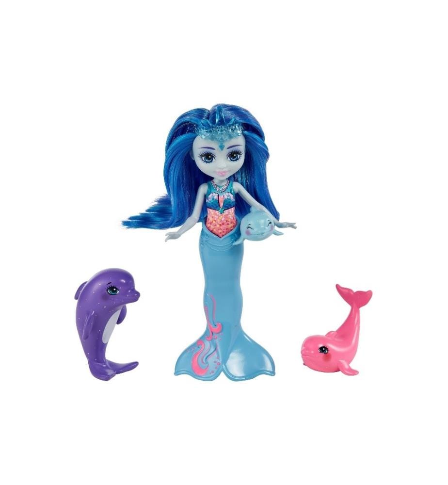 ENCHANTIMALS - Ensemble de pions Famille Dolphin