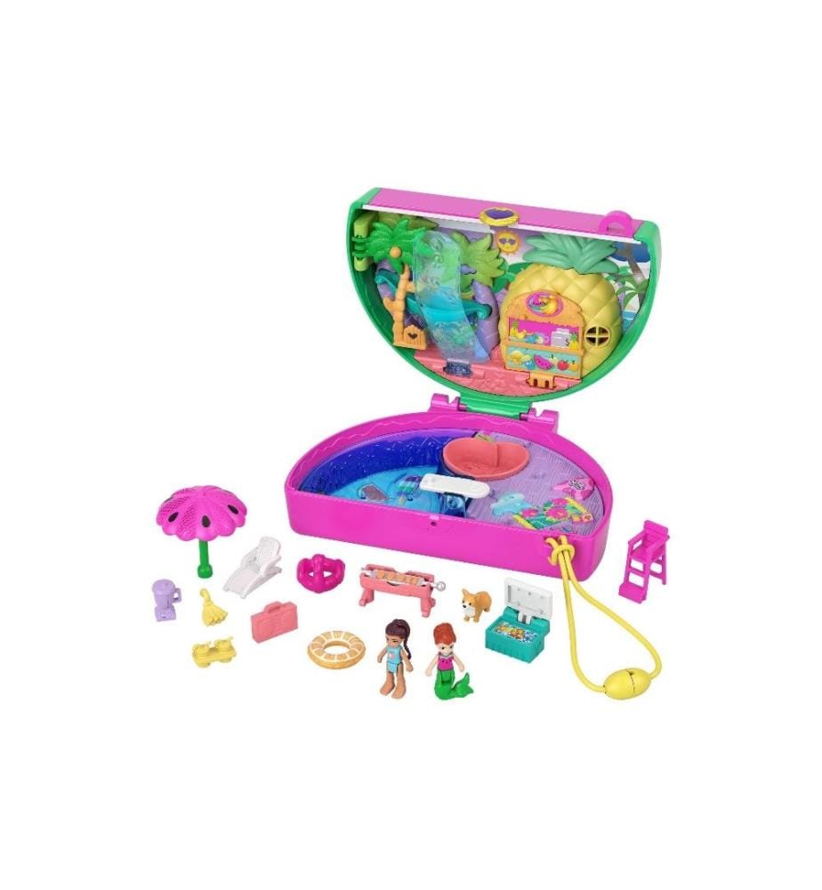 POLLY POCKET - Ensemble de pions Coffret pastèque