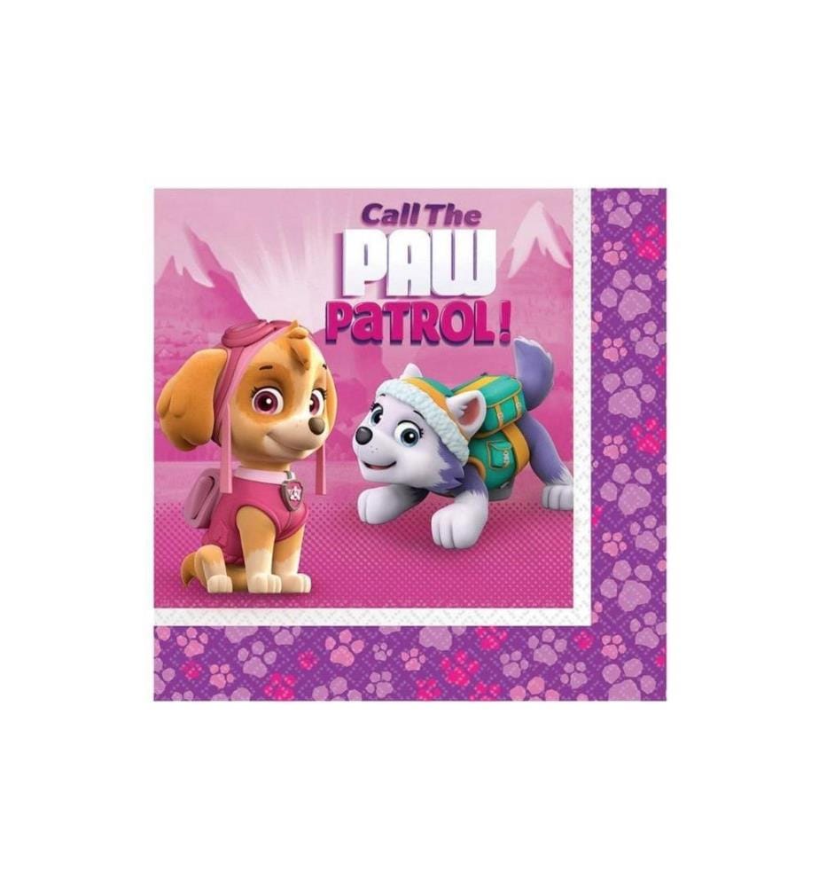 AMSCAN - Serviettes en papier PawPatrol 20 pièces