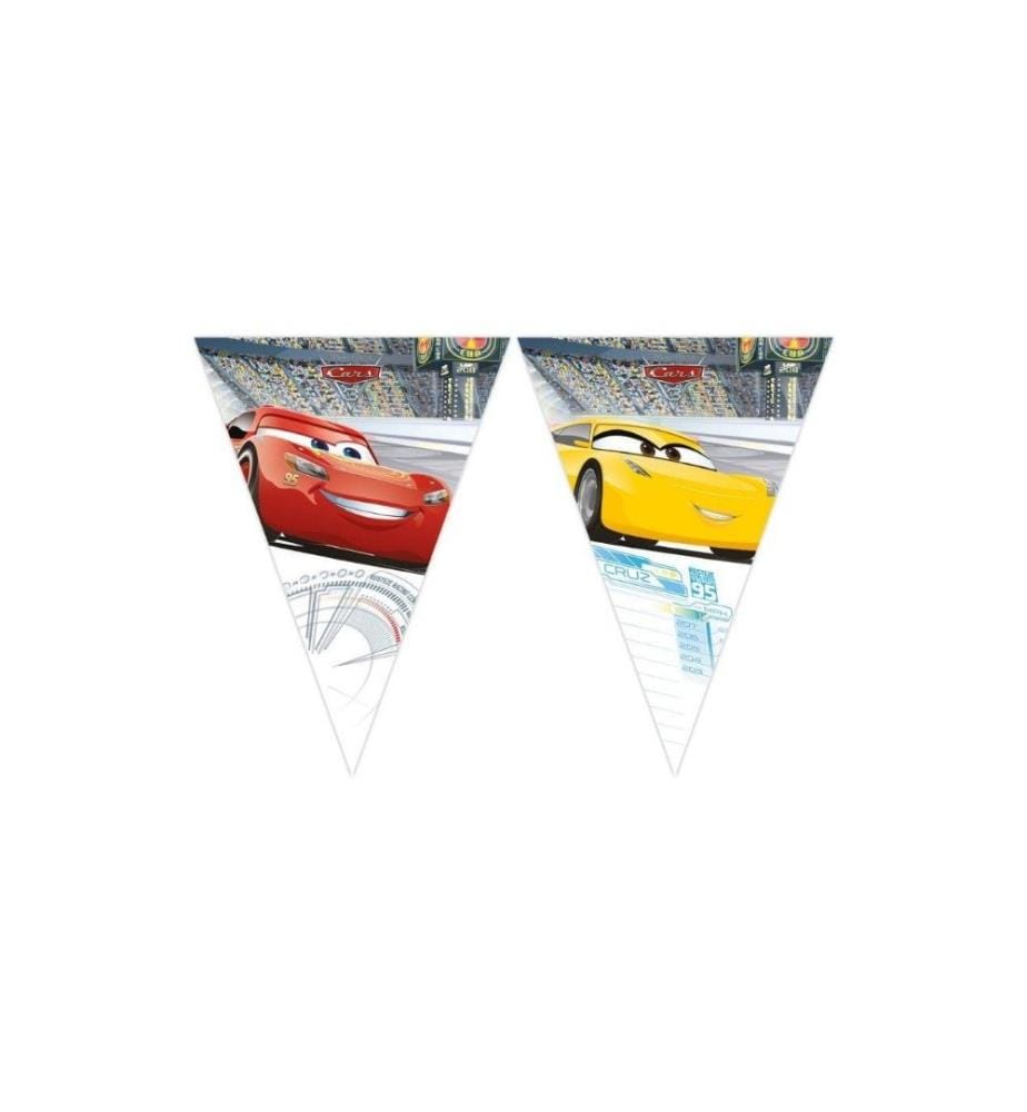 AMSCAN - Guirlande Cars 2.3 m , papier