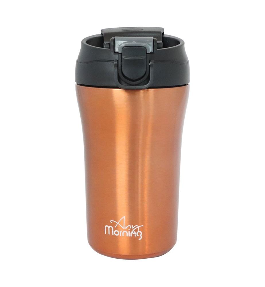 Tasse de voyage à deux bouches en cuivre - 400 ml