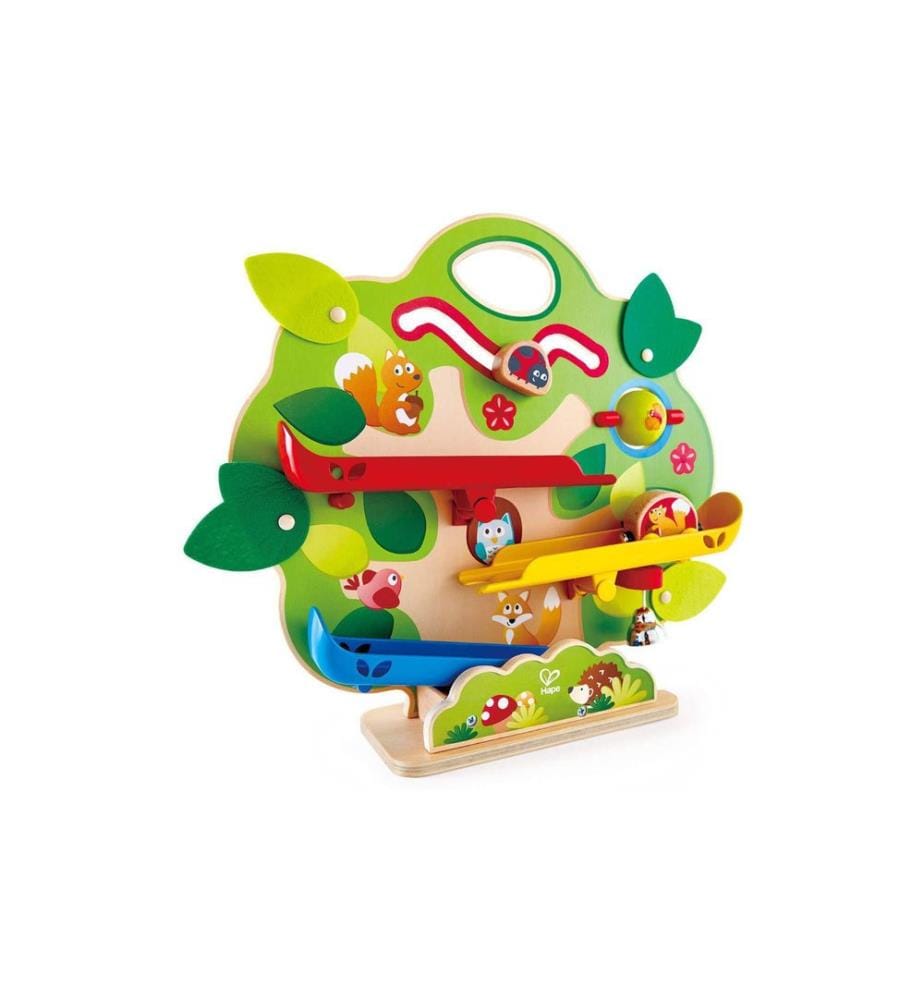 HAPE - Circuit de billes Chemin de fer aux noix d'écureuil