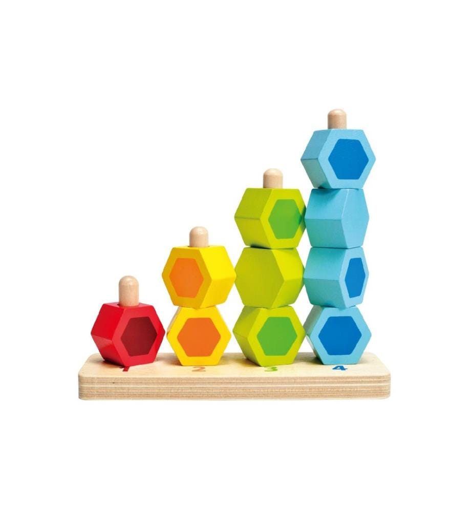 HAPE - Jeu de comptage et d'emboîtement