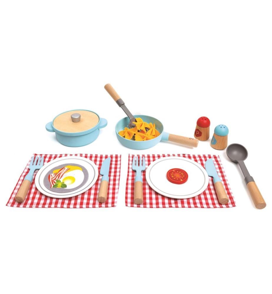 HAPE - Jouets Vaisselle Kit Cook + Serve