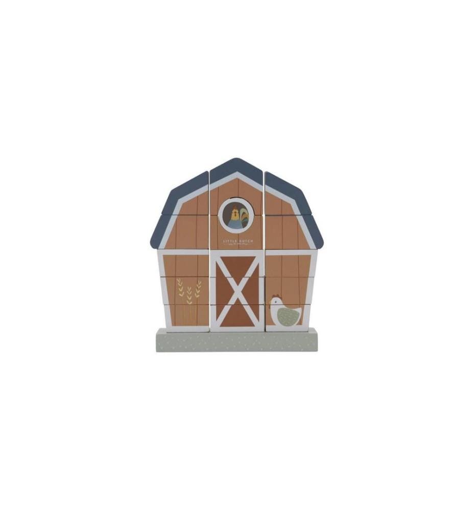 Little Dutch - Jouet empilable Little Farm FSC