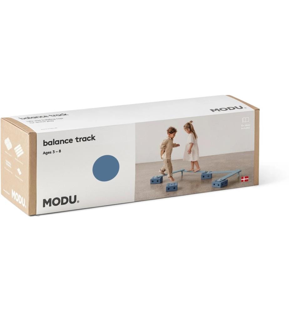MODU - Jouets doccupation Kit de piste d'équilibre Bleu