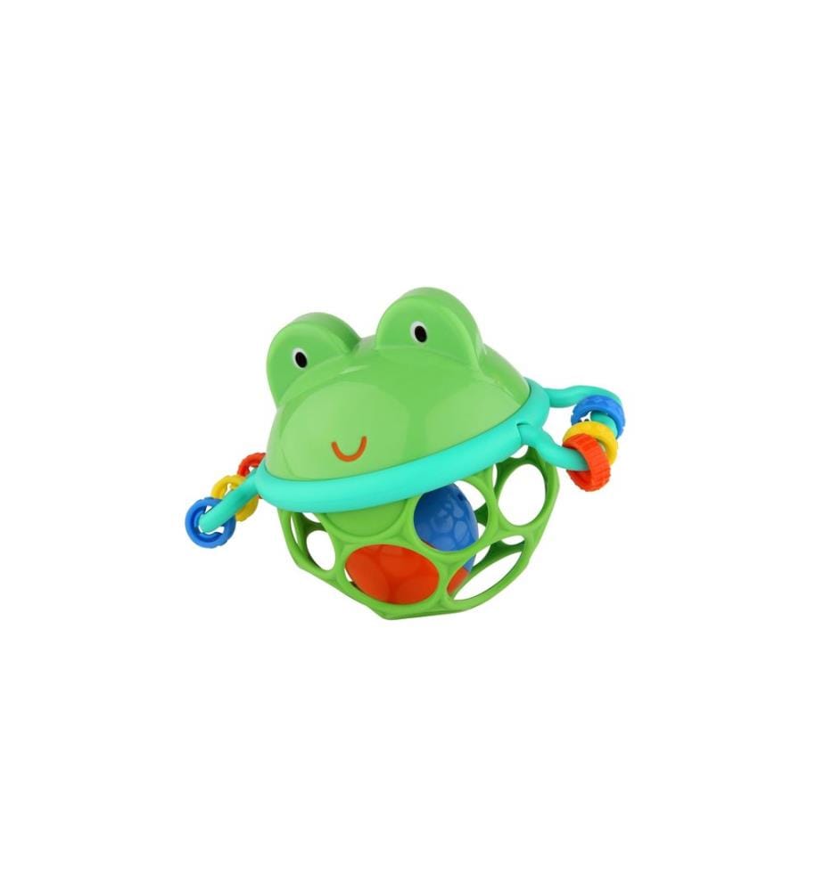 Oball - Jouets doccupation Balle de préhension grenouille Vert