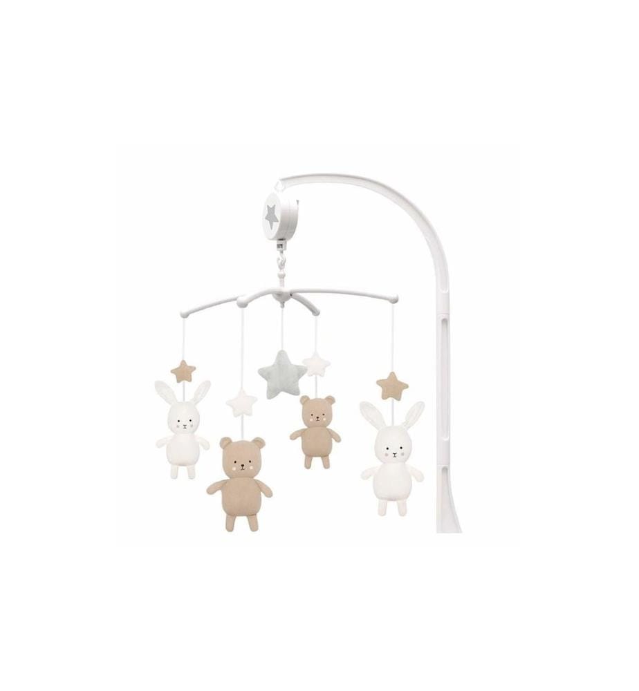 Jabadabado - Portable Musique Teddy / Bunny Blanc