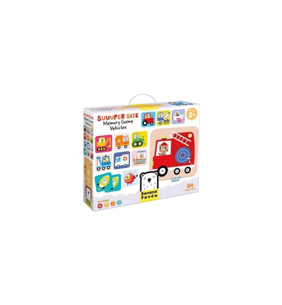 Banana Panda - Jeux de mémoire Suuuper Size Véhicules