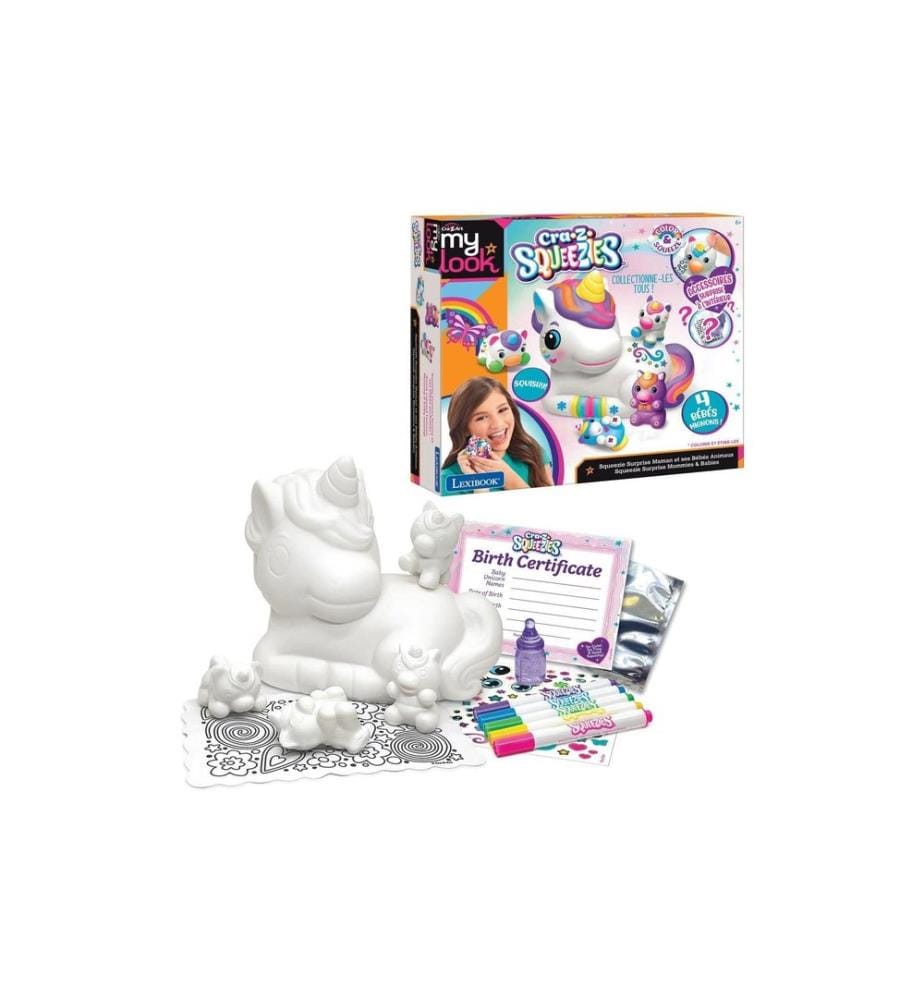 Cra-Z-Art - Set créatif Squeezie Surprise Mommies & Babies Assorti