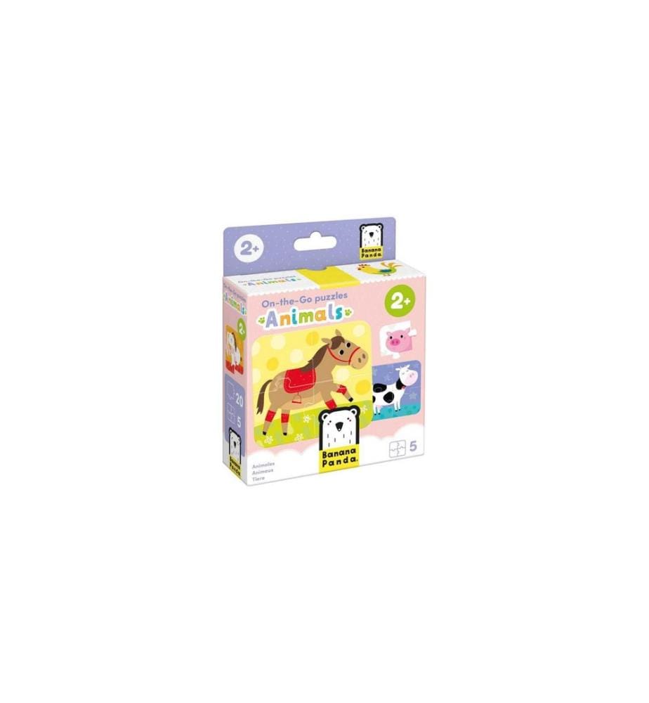 Banana Panda - Puzzle On-the-Go Animaux