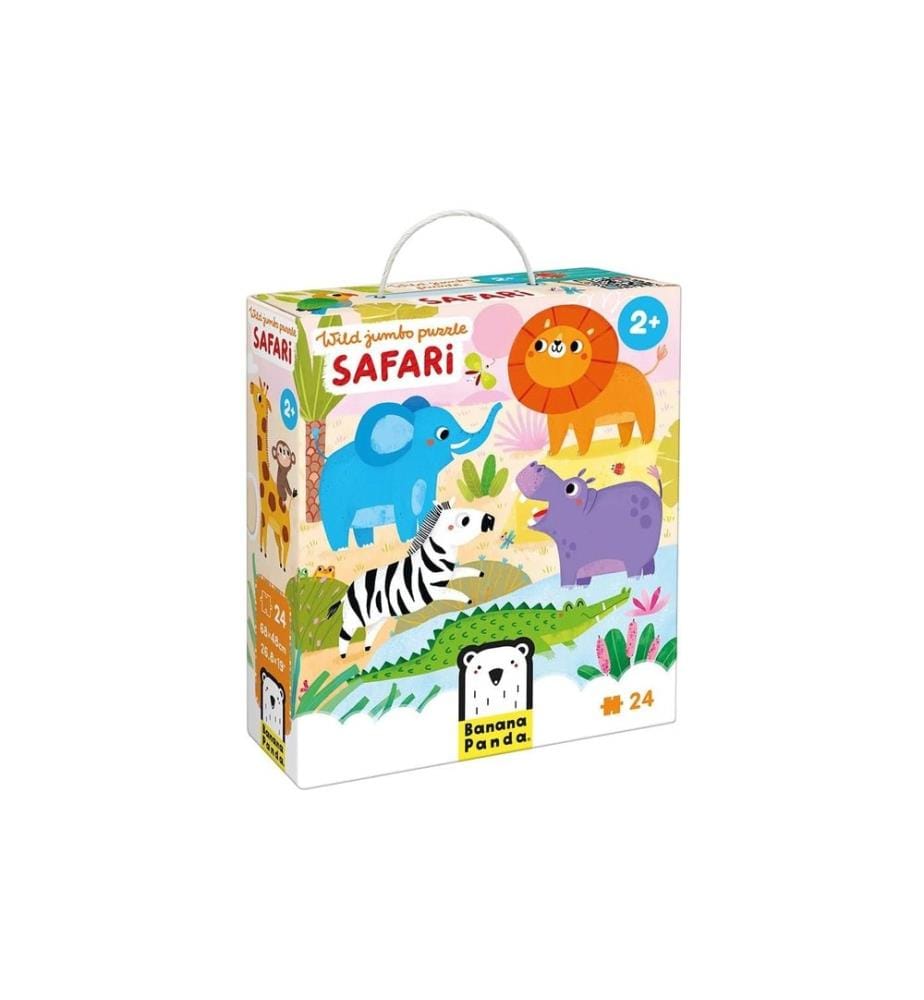Banana Panda - Puzzle Safari Jumbo sauvage
