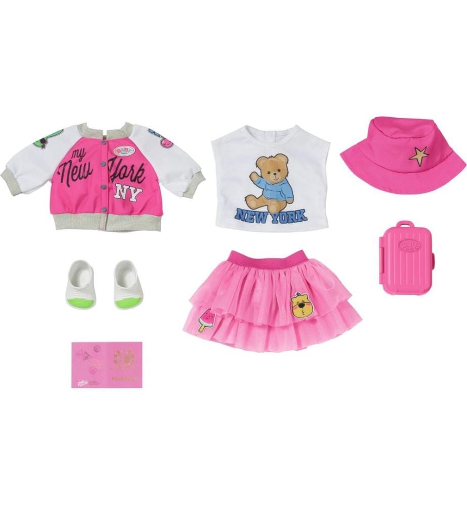 Baby Born - Vêtements pour poupées Tenue de voyage de luxe 43 cm