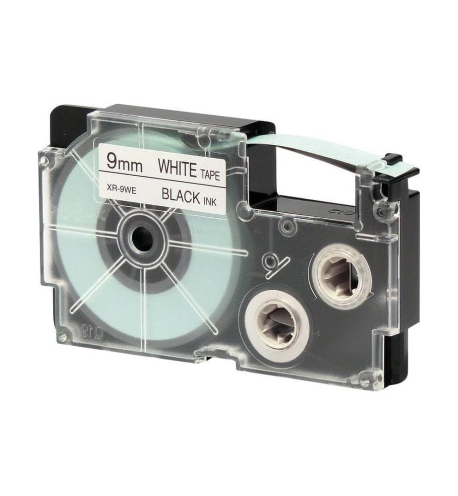 BROTHER - Ruban détiquettes XR-9WE Noir sur Blanc
