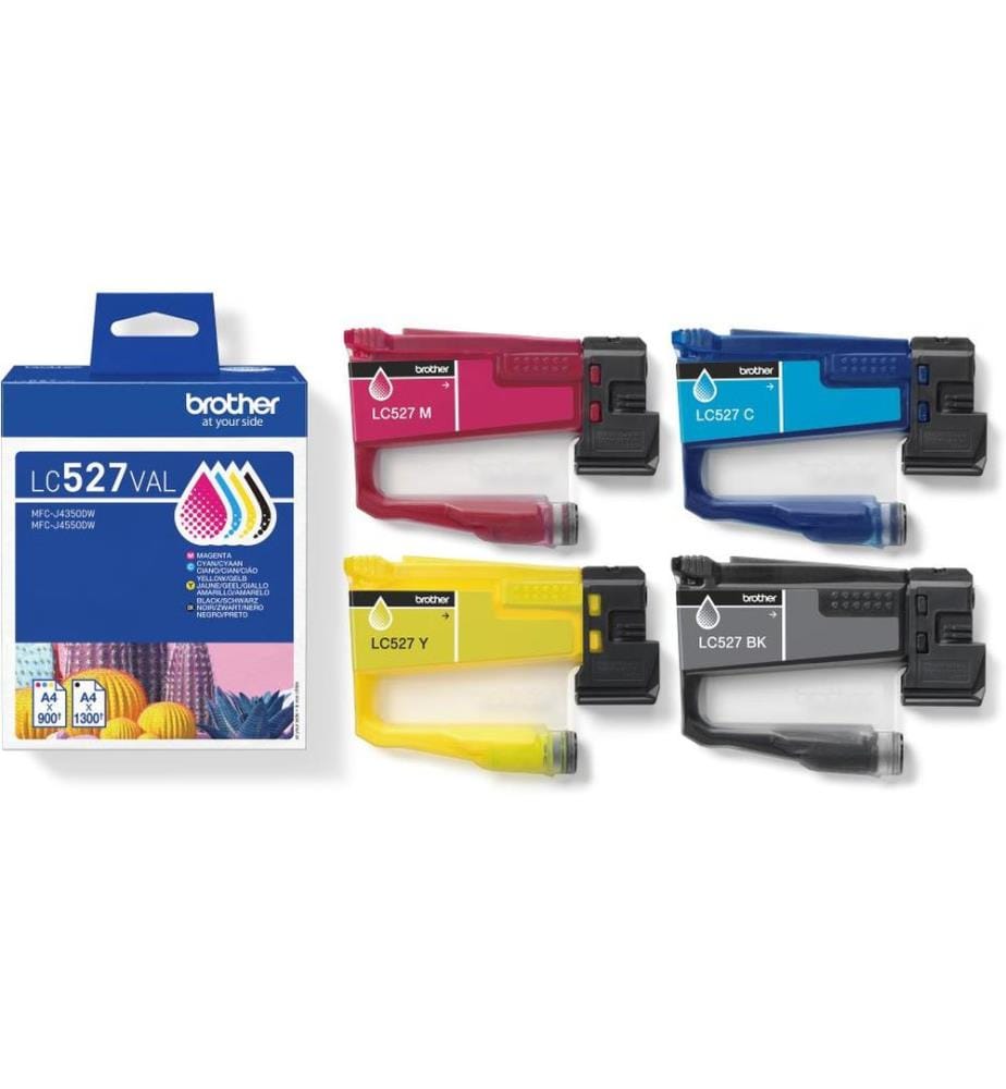 BROTHER - Kits dencre LC-527 VAL BK/C/M/Y