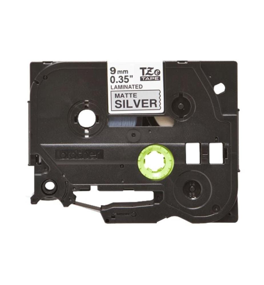BROTHER - Ruban détiquettes TZe-M921 Noir auf Argent