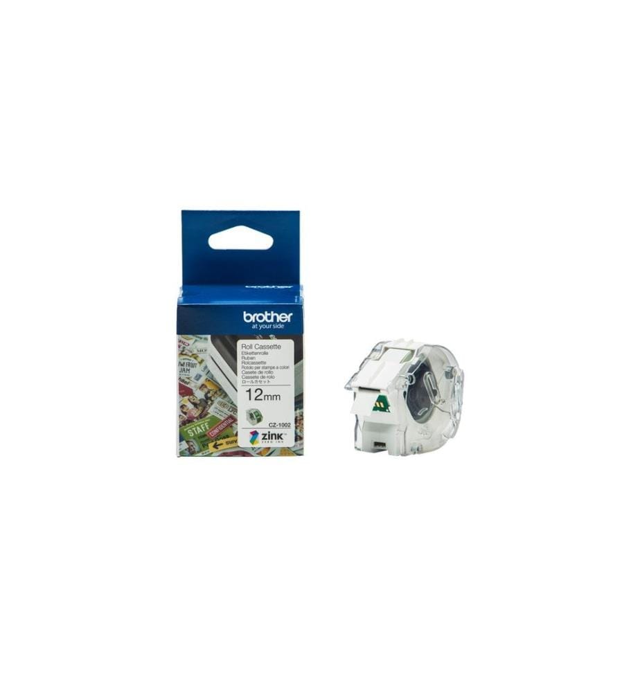 BROTHER - Rouleau à étiquettes CZ1002 ZINK 12 mm x 5 m