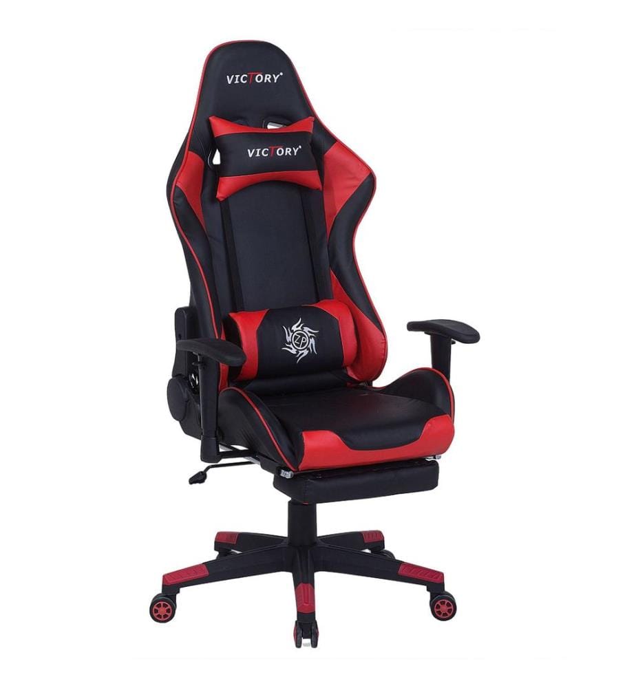 Siège de gaming VICTORY Cuir PU Rouge