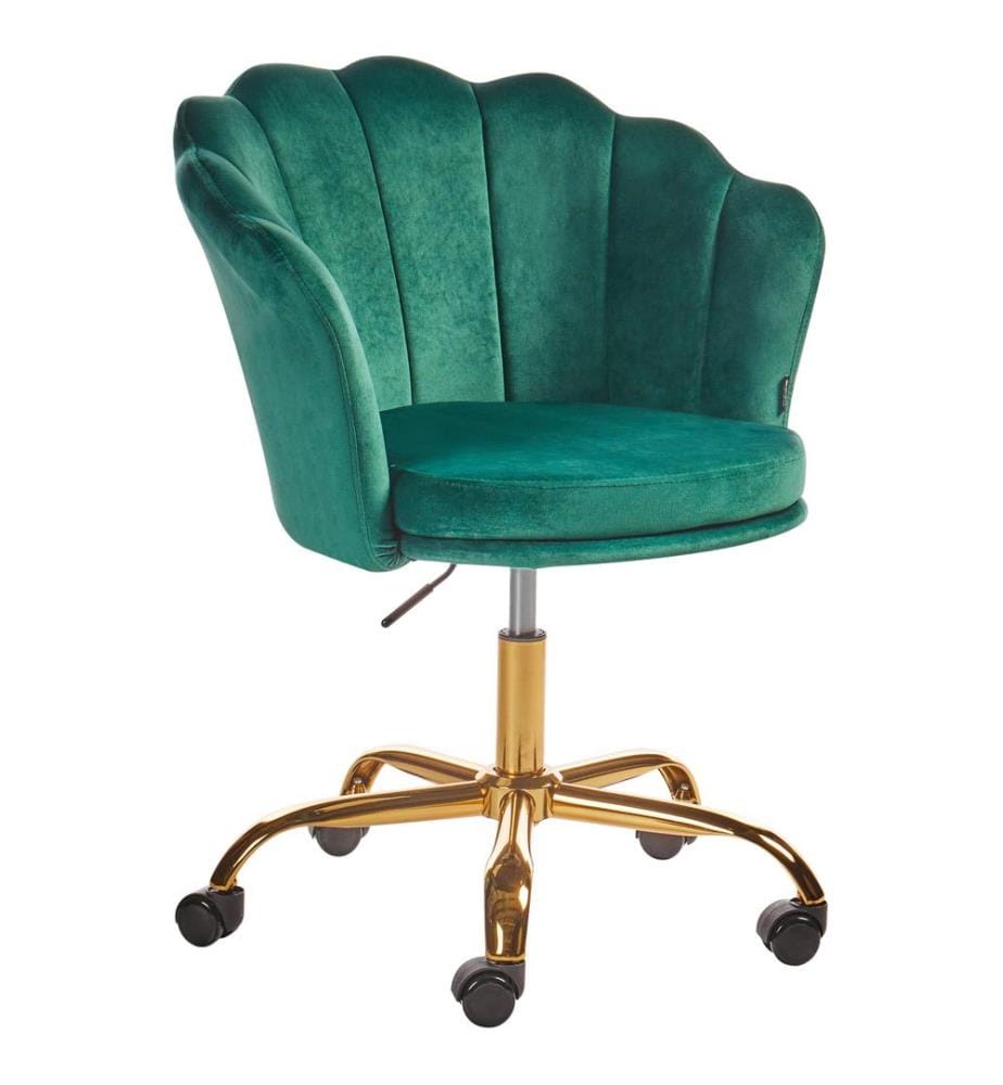Chaise de bureau MONTICELLO Velours Vert