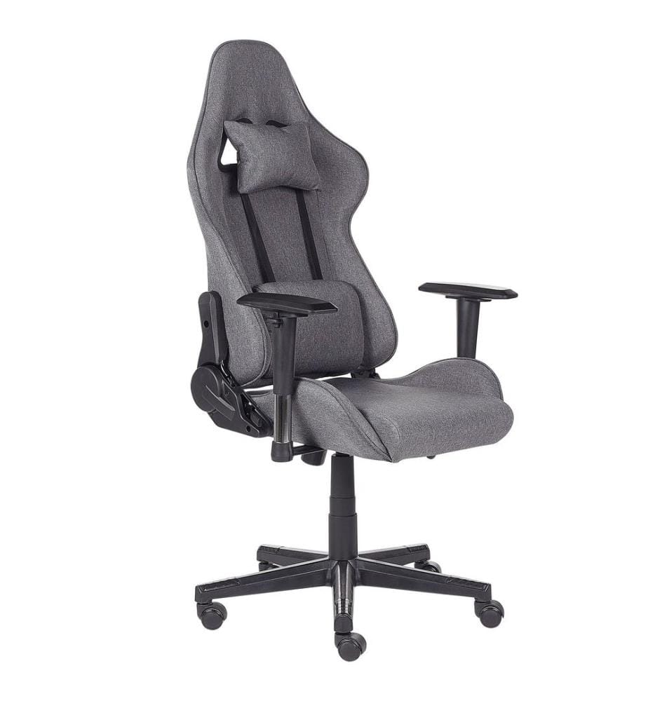 Siège de gaming WARRIOR Gris foncé