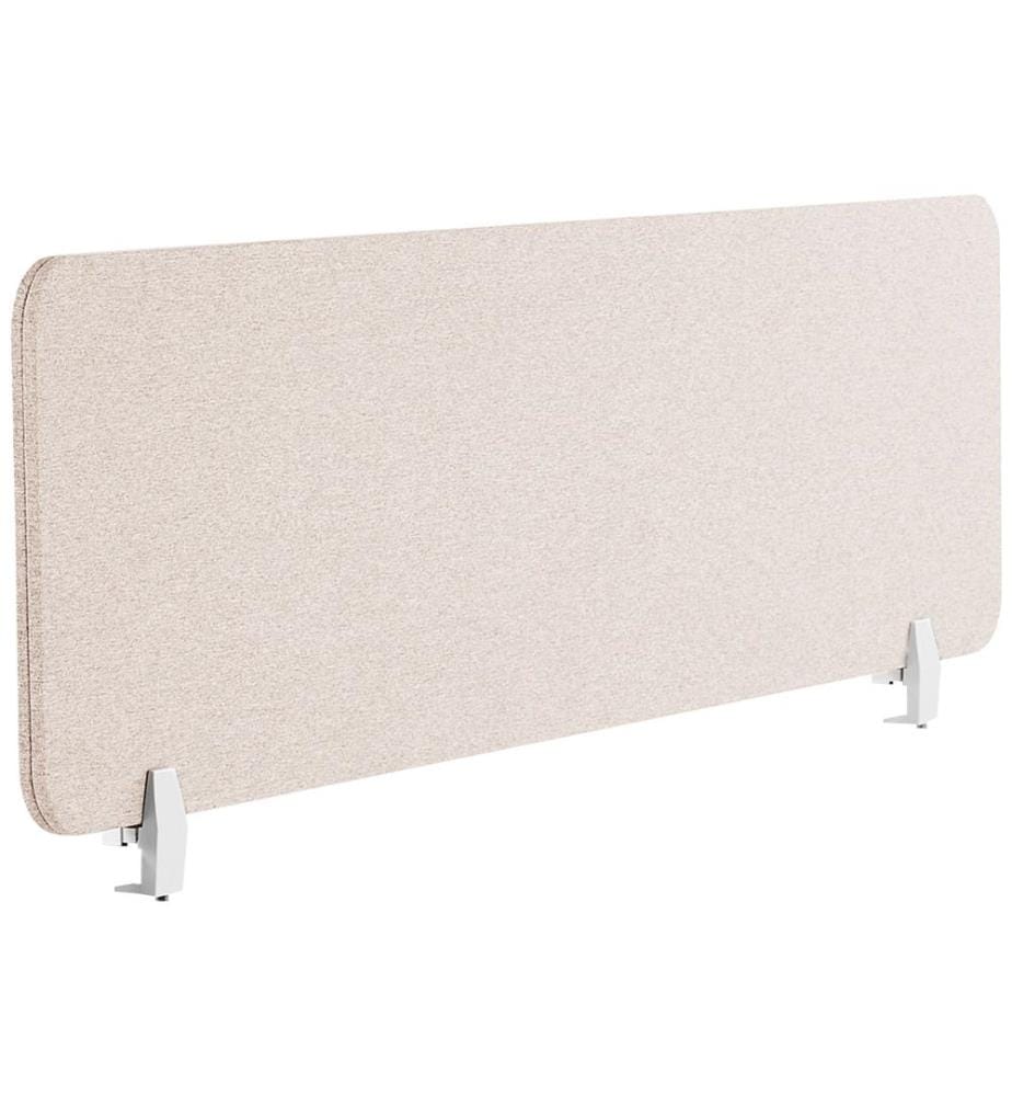 Cloison amovible de bureau WALLY 160 x 40 cm Beige