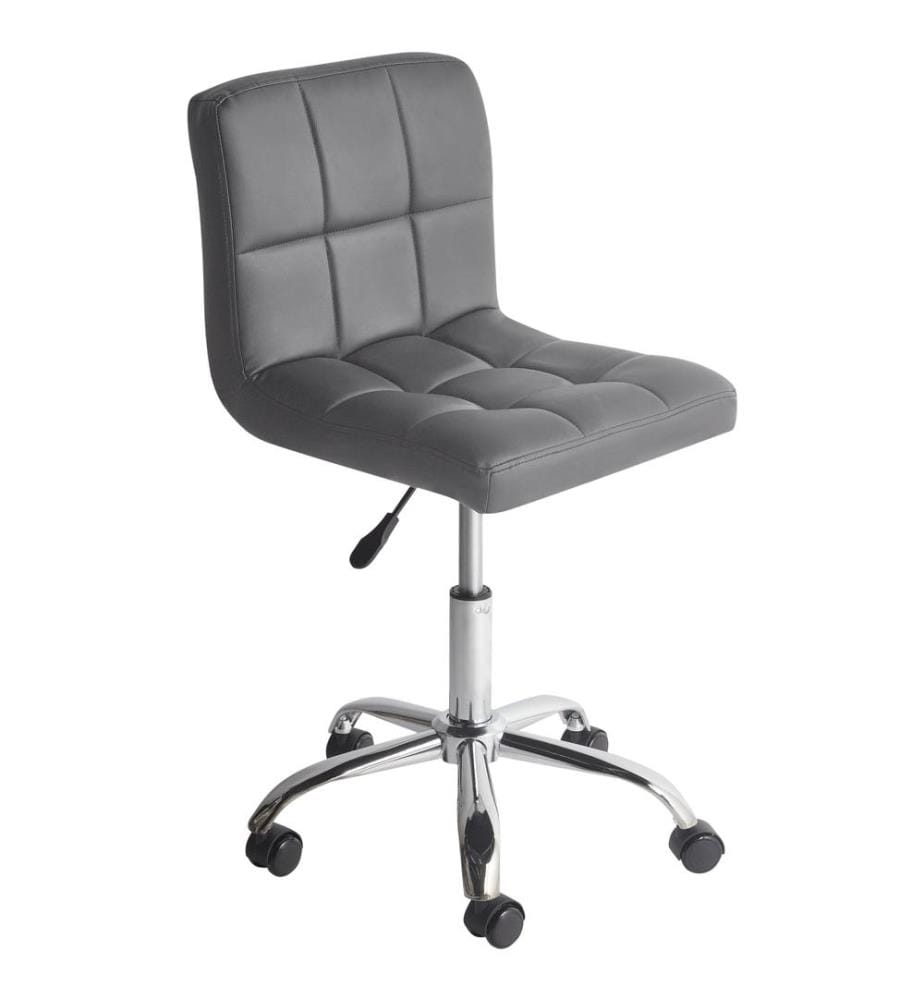 Chaise de bureau MARION Gris clair