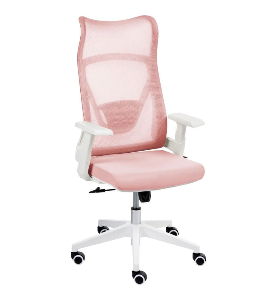 Chaise de bureau BARD Rose pastel