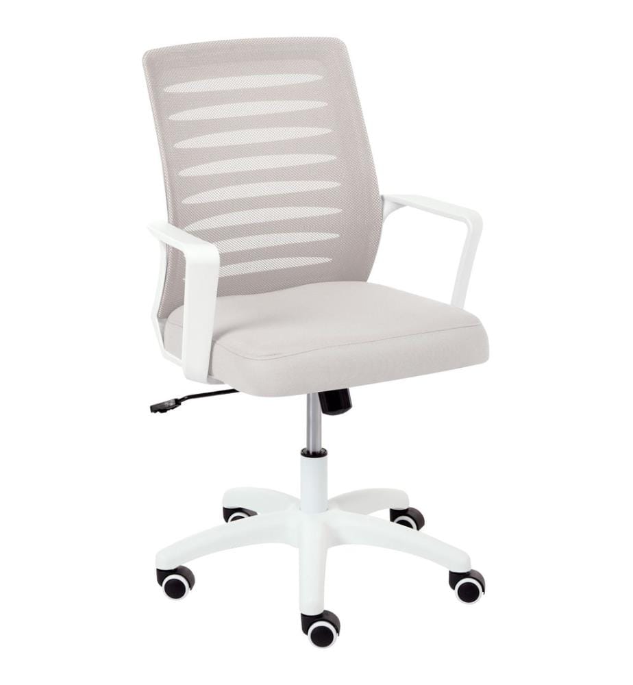 Chaise de bureau RADIANT Gris clair