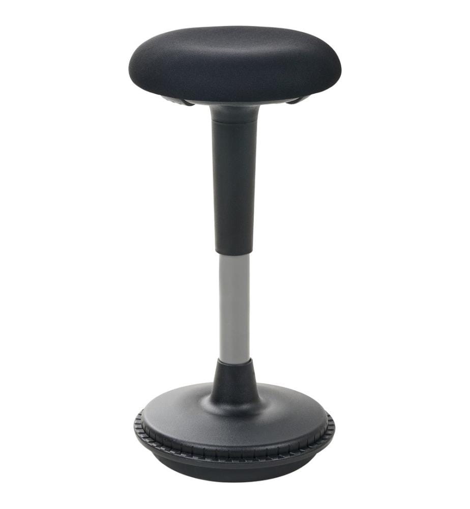 Tabouret oscillant ESTELL Tissu Noir
