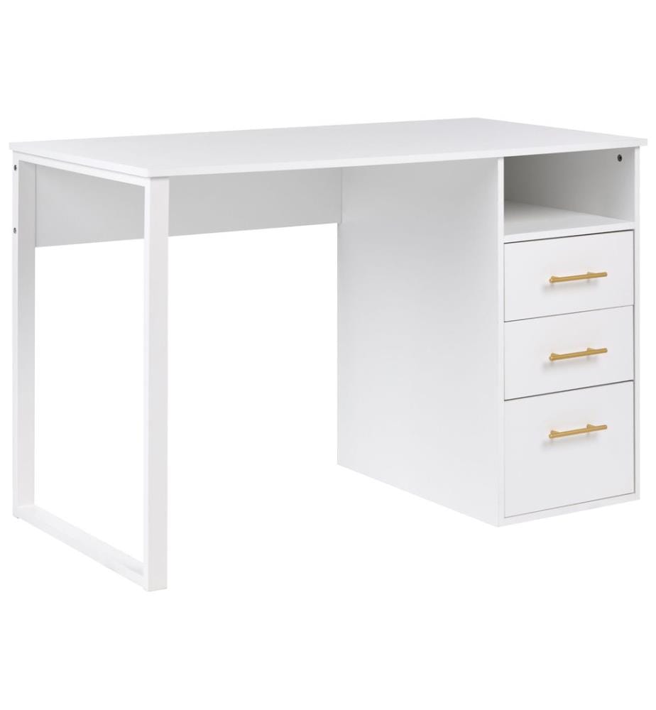 Table de bureau ZERLAY Blanc 120 cm 60 cm