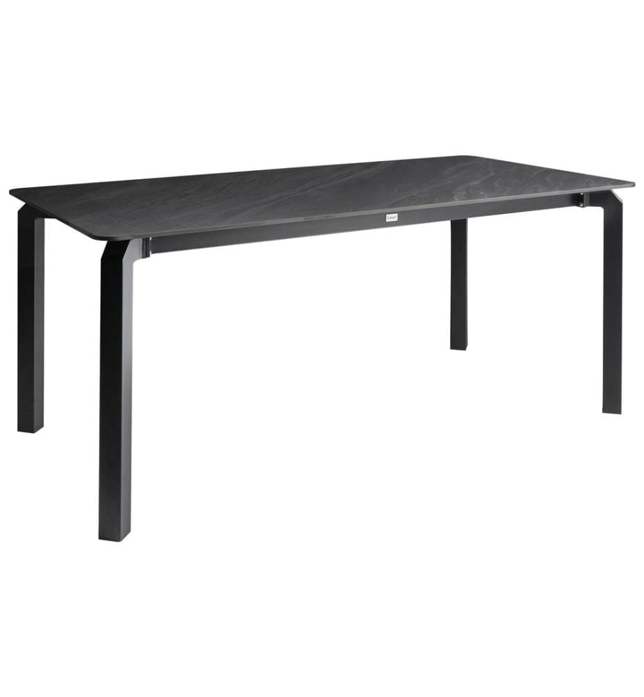 Table de conférence FELETTO 90 cm 180 cm Pierre Marbre noir