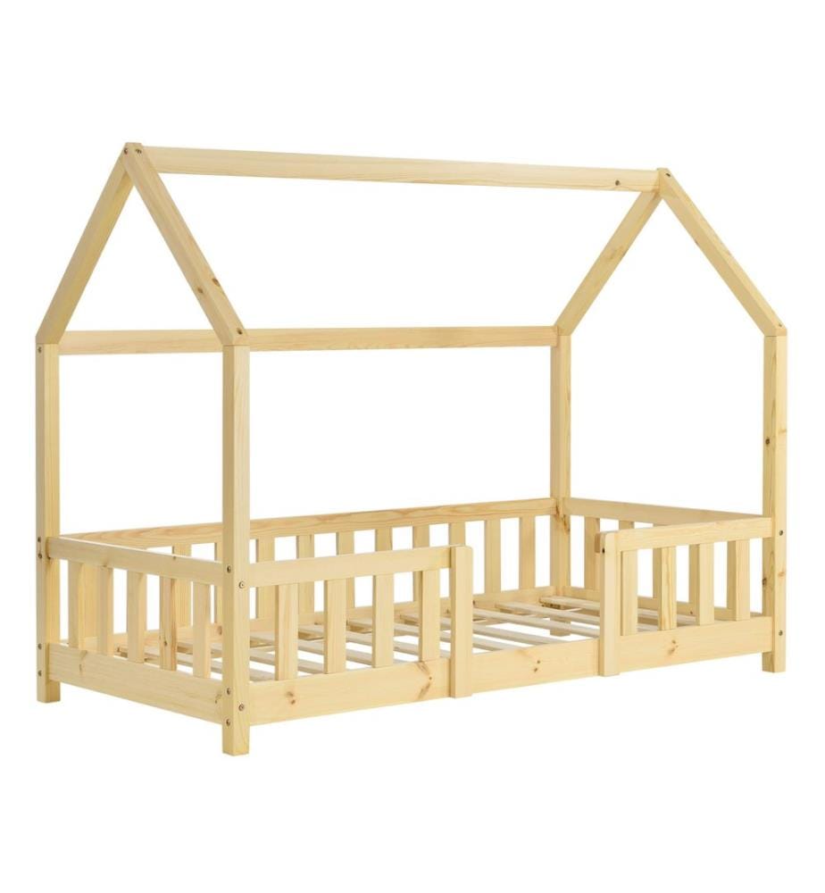 Lit d'enfant Sisimiut 80x160 cm avec protection contre les chutes
