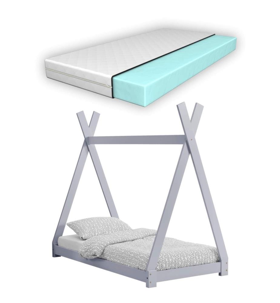 Lit d'enfant Onejda 70x140 cm avec matelas