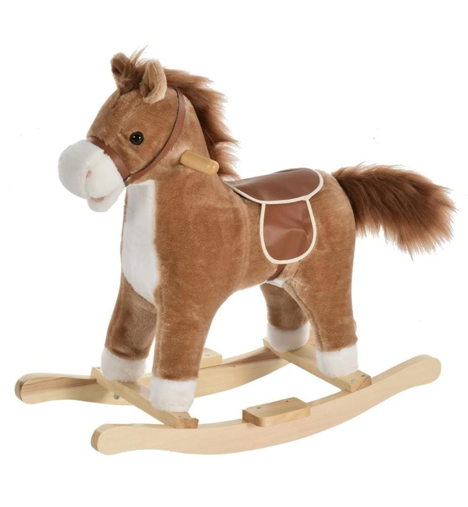 Cheval à bascule pour enfants de 36 à 72 mois avec sons