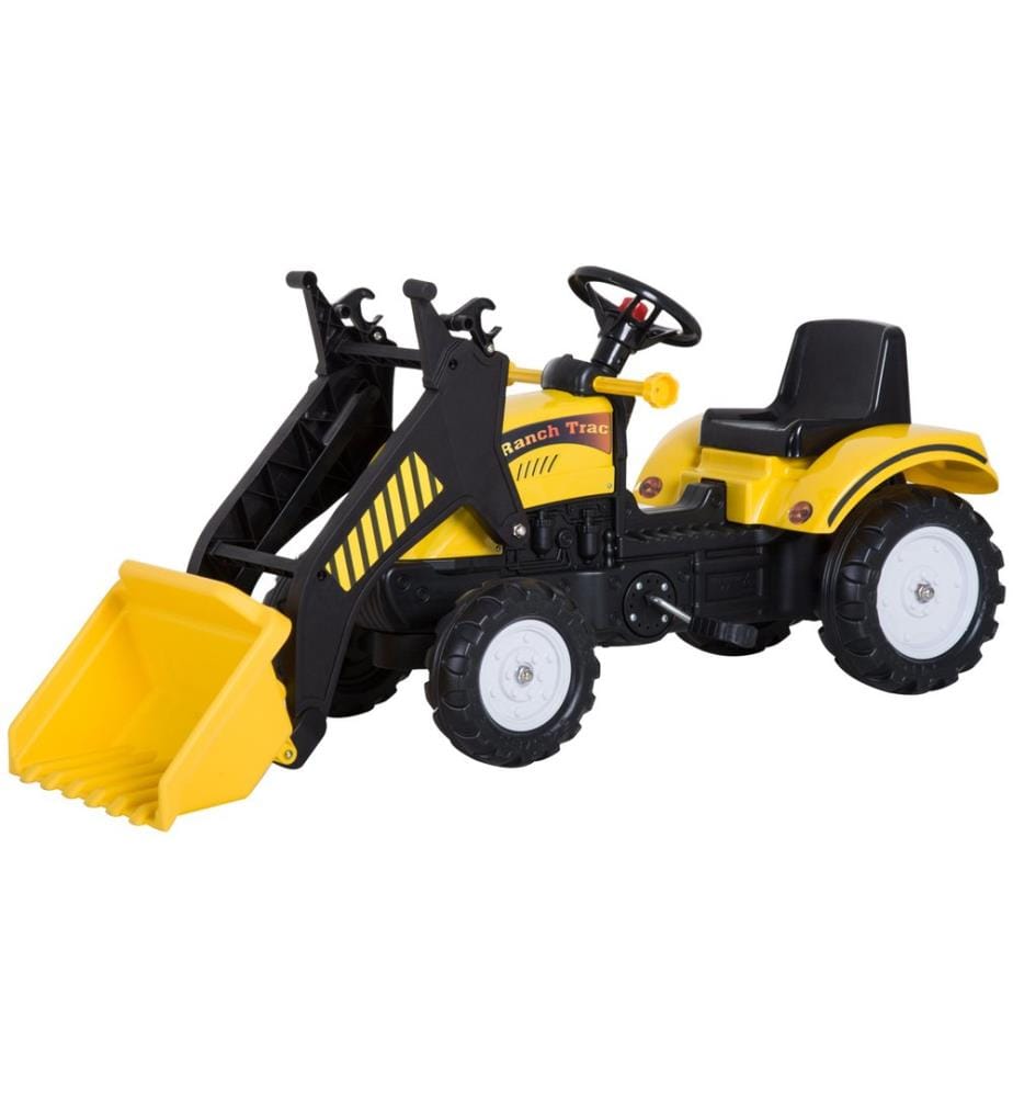 Tracteur pour enfants, voiture pour enfants avec chargeur frontal