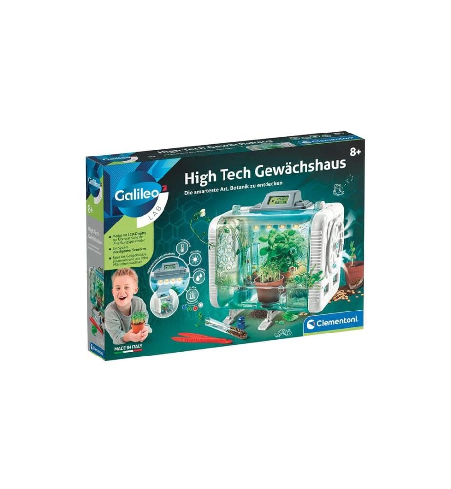 Clementoni - Boîtes dexpérimentation Serre High Tech