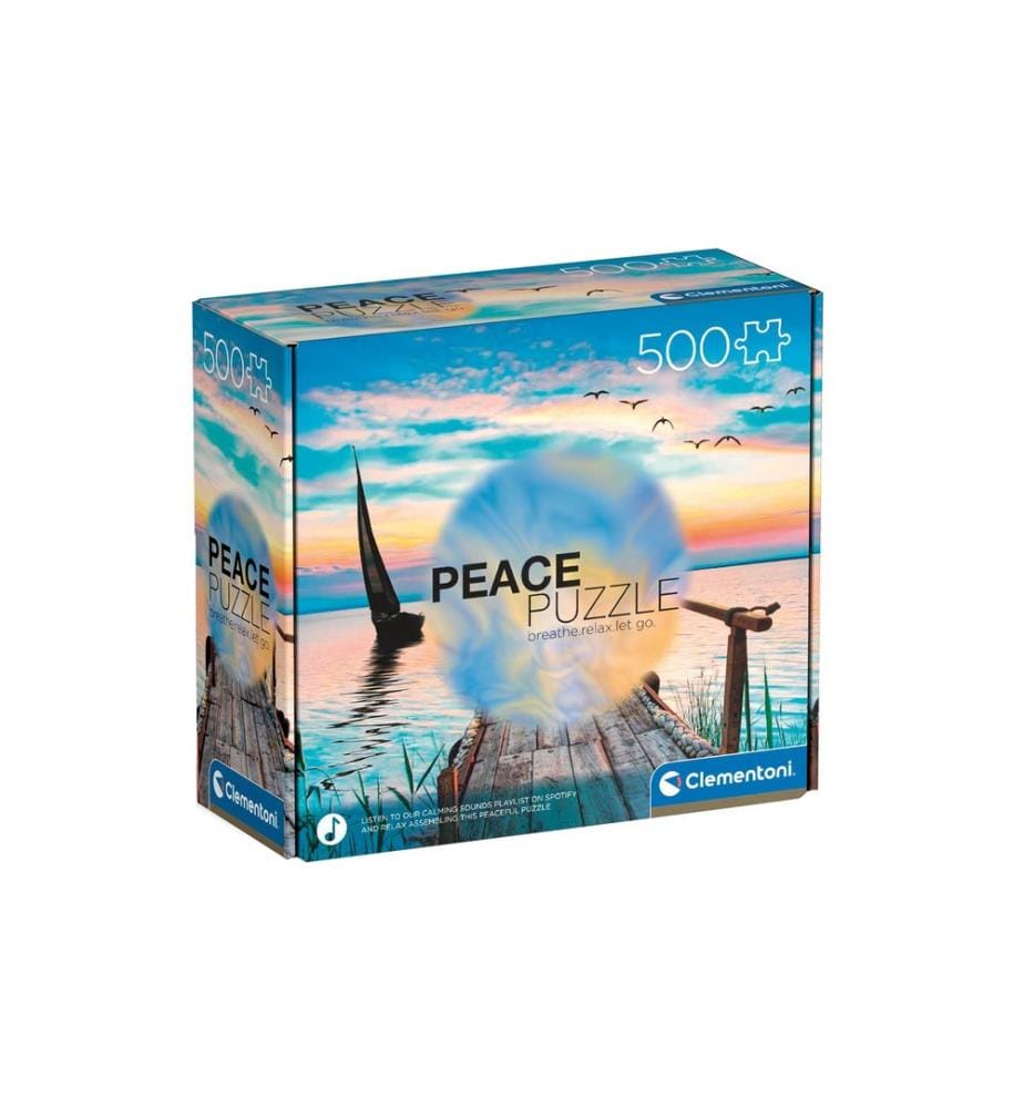Clementoni Puzzle Peaceful Wind 500 pièces.