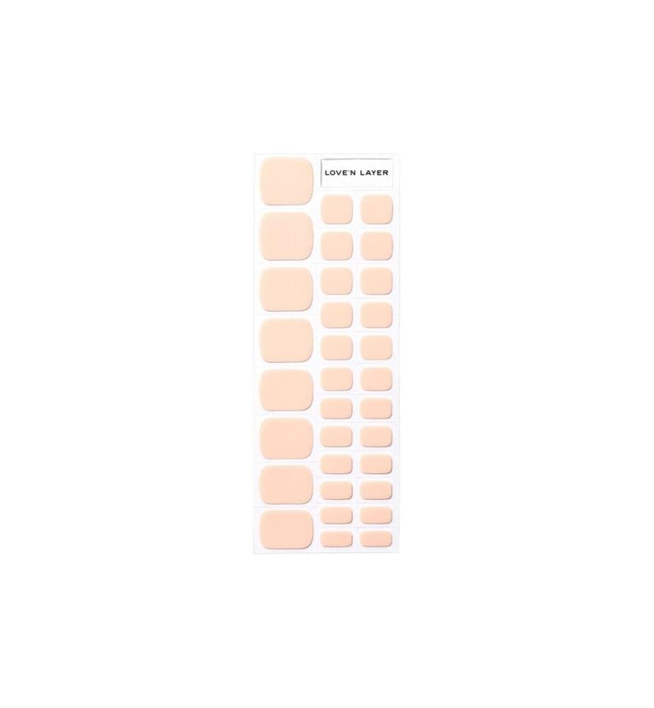 LoveNLayer - Solid Toe Natural Nude 32 Pièce/s