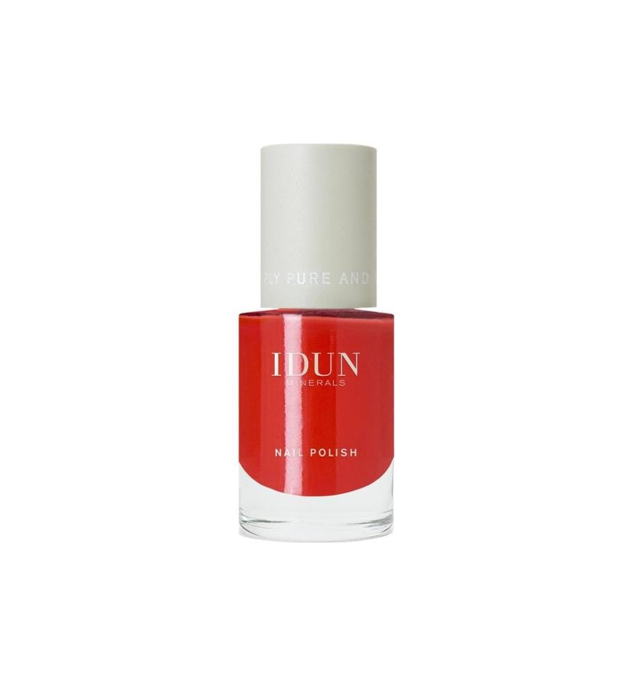 IDUN MINERALS - Vernis à ongles rouge corail
