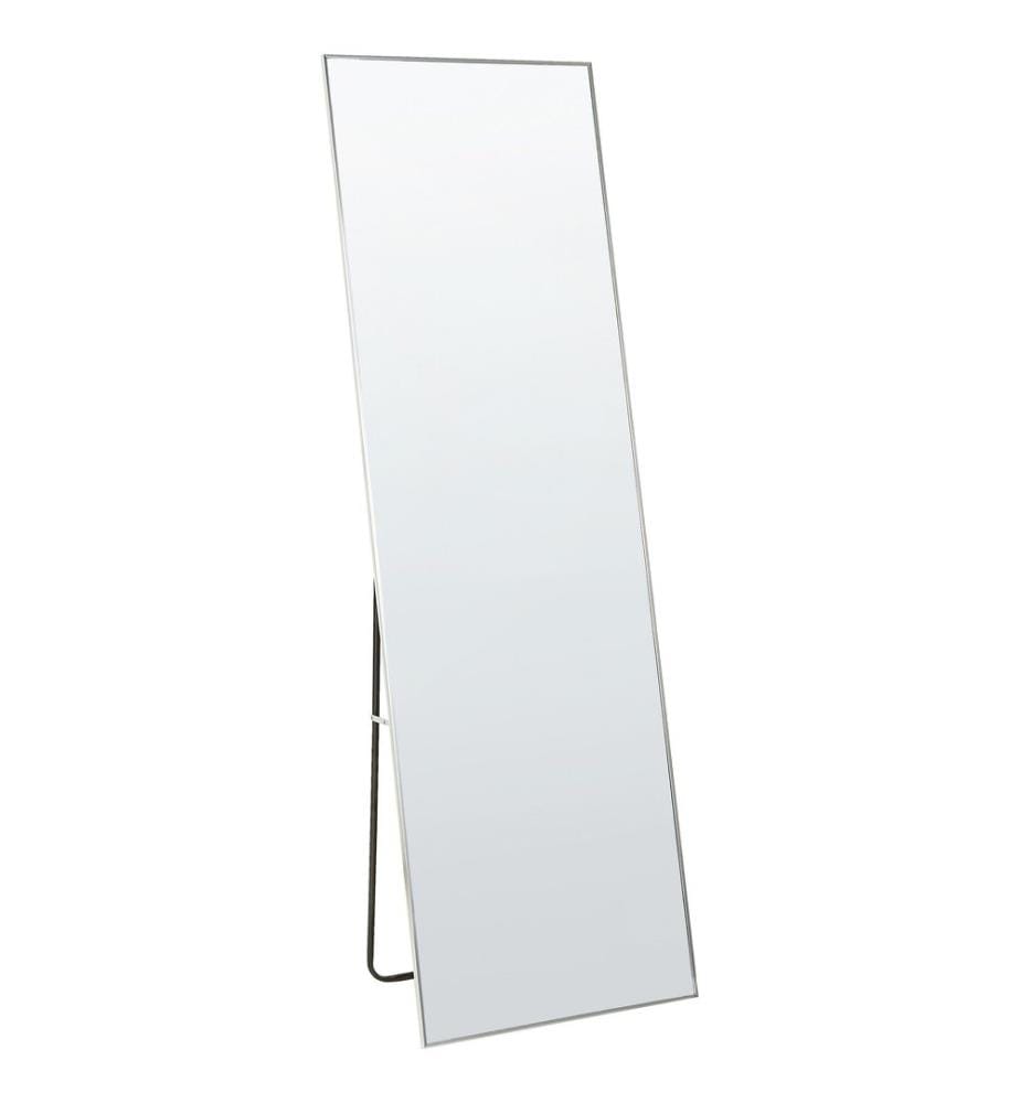Miroir sur pied BEAUVAIS 156 cm Métal Argenté